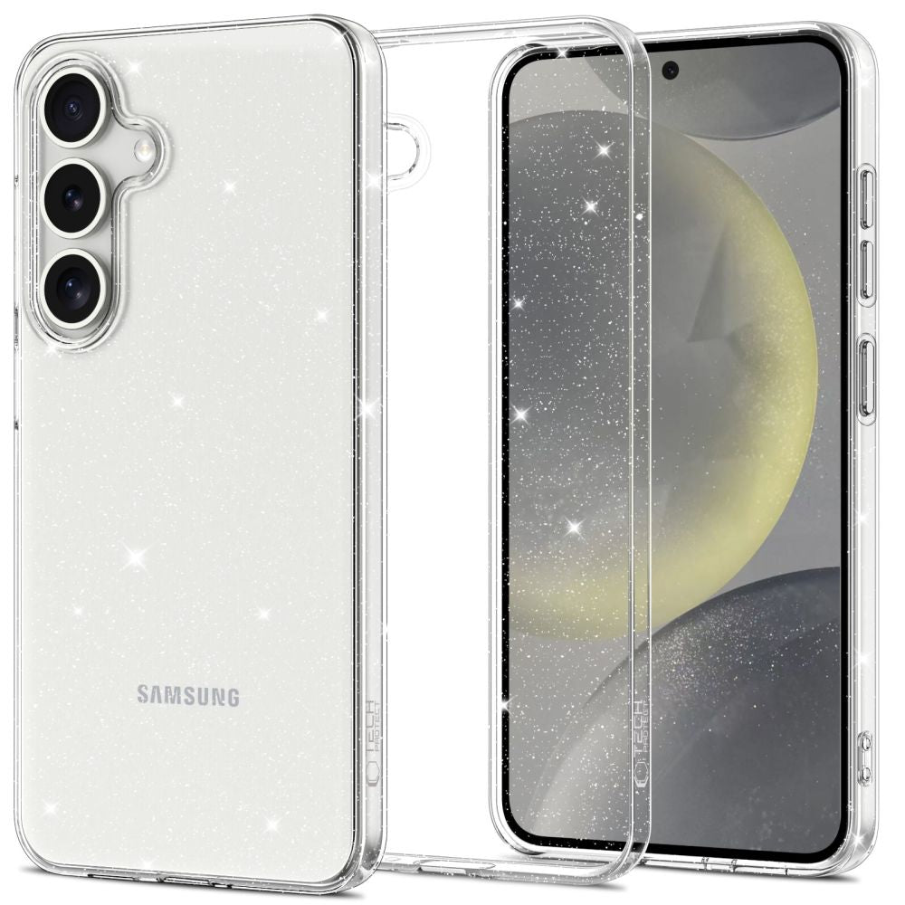COPERTURA TECH-PROTECT FLEXAIR GALAXY S25 GLITTER