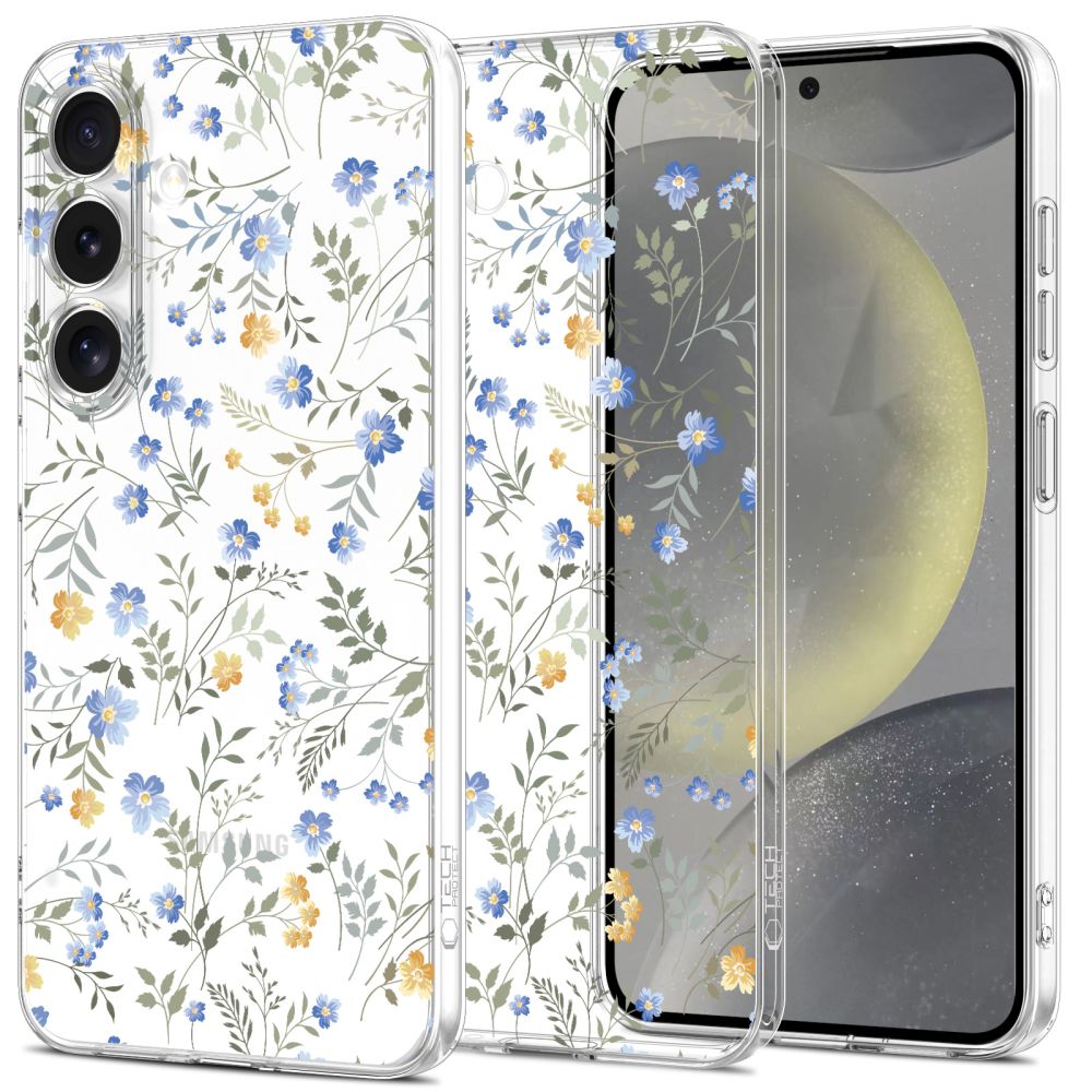 COPERTURA TECH-PROTECT FLEXAIR GALAXY S25 FIORI DI PRIMAVERA