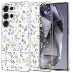 COPERTURA TECH-PROTECT FLEXAIR GALAXY S25 ULTRA FIORI PRIMAVERA