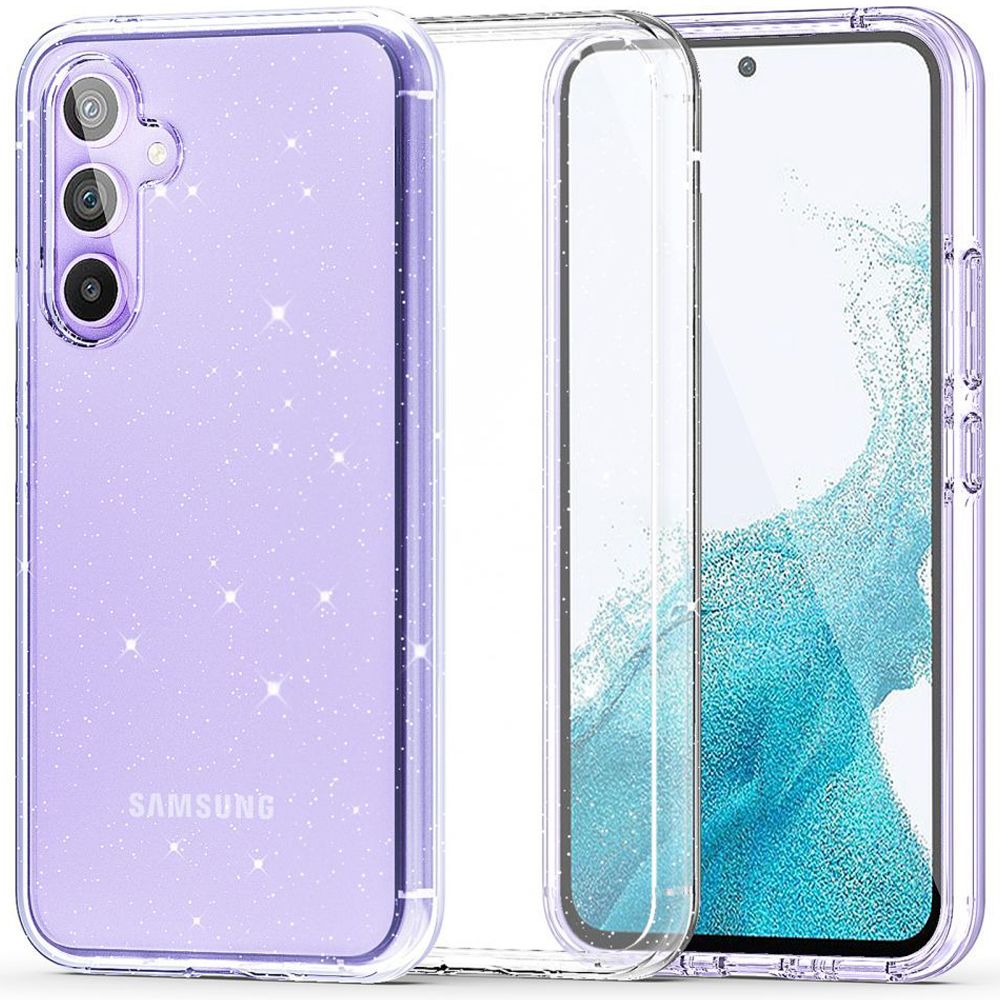 COPERTURA TECH-PROTECT FLEXAIR IBRIDA GALAXY S23 FE GLITTER