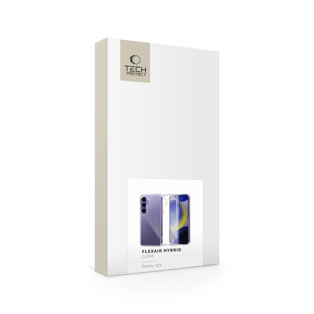 COPERTURA TECH-PROTECT FLEXAIR IBRIDA GALAXY S25 TRASPARENTE