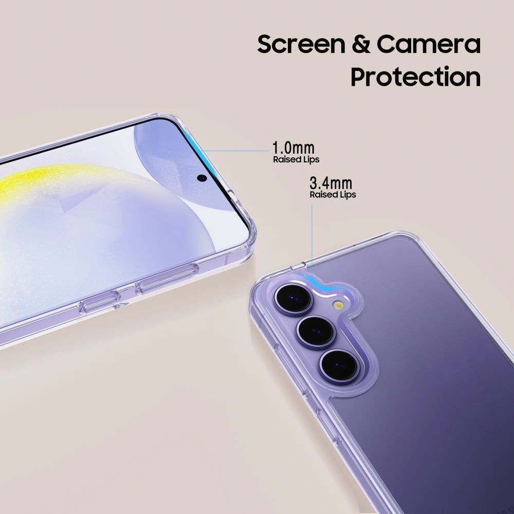 COPERTURA TECH-PROTECT FLEXAIR IBRIDA GALAXY S25 EDGE TRASPARENTE