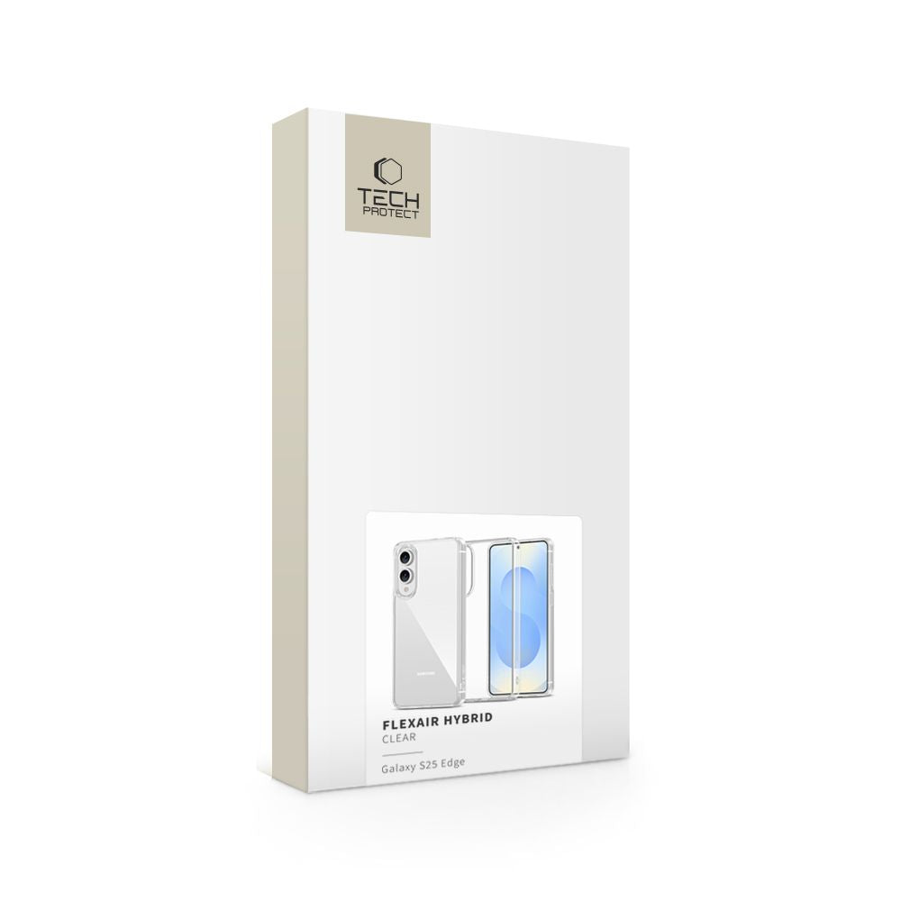 COPERTURA TECH-PROTECT FLEXAIR IBRIDA GALAXY S25 EDGE TRASPARENTE