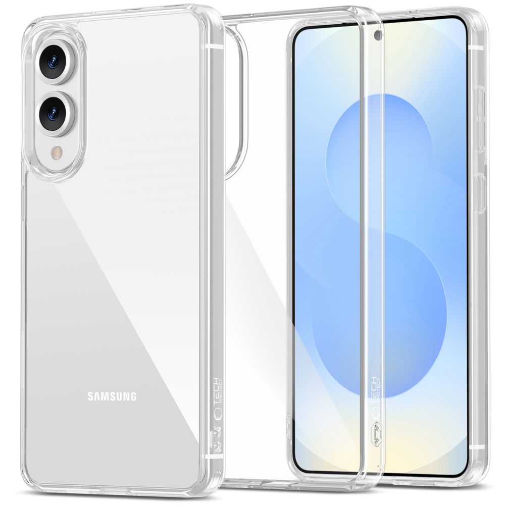 COPERTURA TECH-PROTECT FLEXAIR IBRIDA GALAXY S25 EDGE TRASPARENTE