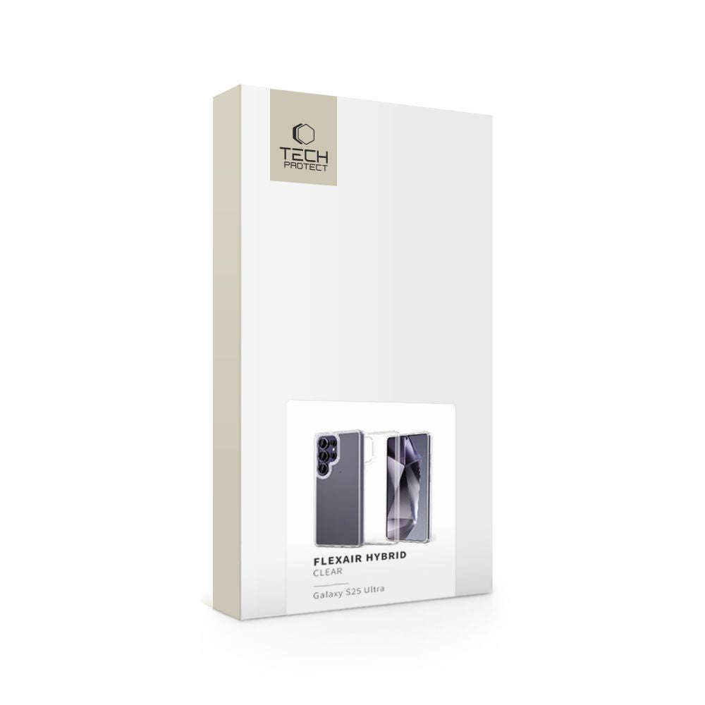 COPERTURA TECH-PROTECT FLEXAIR IBRIDA GALAXY S25 ULTRA CHIARA