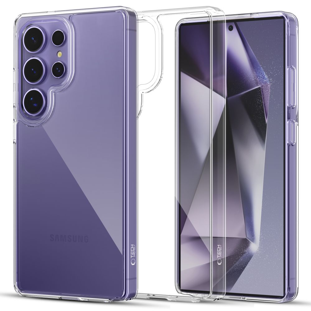 COPERTURA TECH-PROTECT FLEXAIR IBRIDA GALAXY S25 ULTRA CHIARA