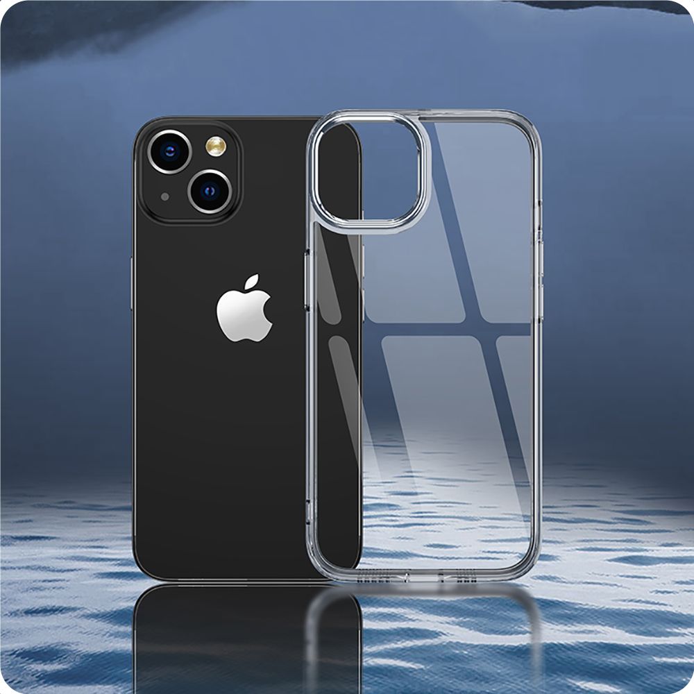 CUSTODIA PER IPHONE 15 PRO HEYCASE AIR DEFENSE CLEAR