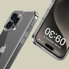 CUSTODIA PER IPHONE 16 PRO MAX TECH-PROTECT FLEXAIR IBRIDA TRASPARENTE