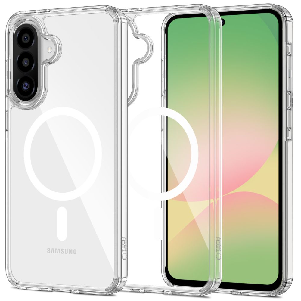 COPERTURA TECH-PROTECT FLEXAIR IBRIDA MAGSAFE GALAXY A36 5G TRASPARENTE