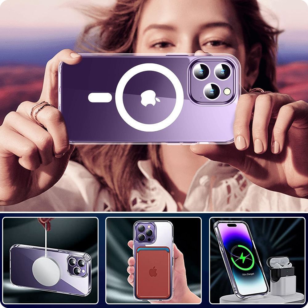 COPERTURA TECH-PROTECT FLEXAIR IBRIDA MAGSAFE GALAXY S24 ULTRA CHIARA
