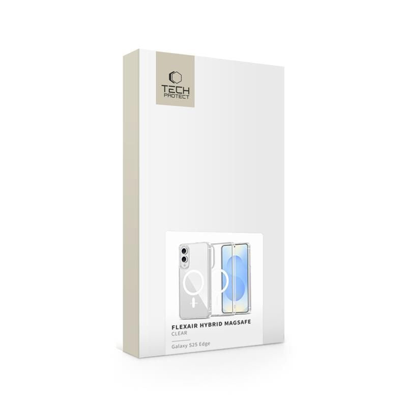 TECH-PROTECT FLEXAIR IBRIDO MAGSAFE GALAXY S25 EDGE TRASPARENTE