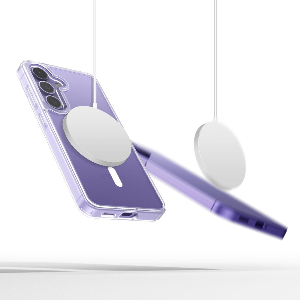 COPERTURA TECH-PROTECT FLEXAIR IBRIDA MAGSAFE GALAXY S25+ PLUS TRASPARENTE