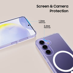 COPERTURA TECH-PROTECT FLEXAIR IBRIDA MAGSAFE GALAXY S25+ PLUS TRASPARENTE