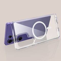COPERTURA TECH-PROTECT FLEXAIR IBRIDA MAGSAFE GALAXY S25 ULTRA CHIARA