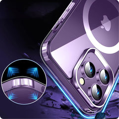 COPERTURA PER IPHONE 15 MAGSAFE HEYCASE AIR DEFENSE CLEAR