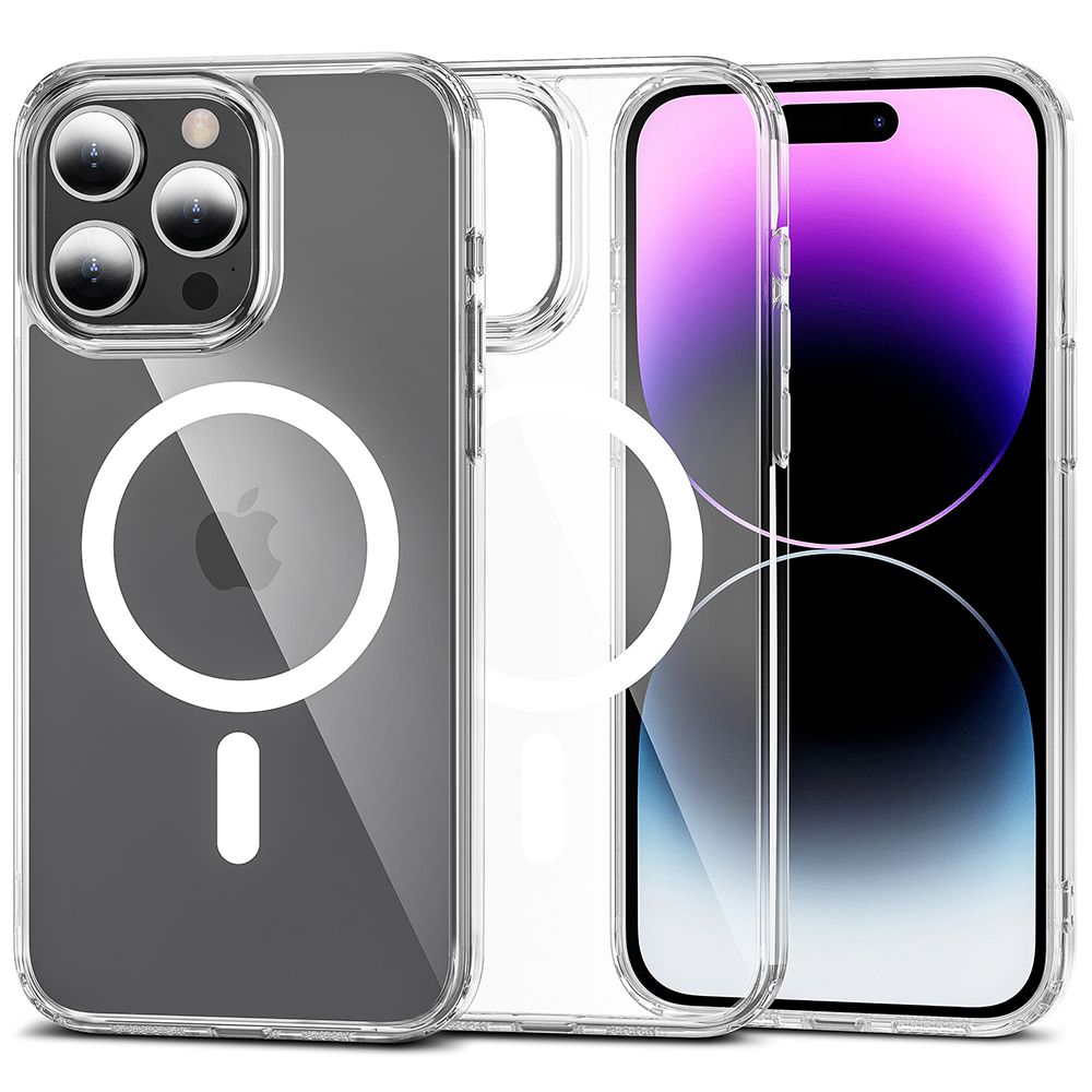 COPERTURA PER IPHONE 15 PRO MAGSAFE HEYCASE AIR DEFENSE CLEAR