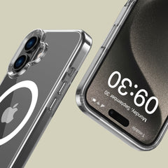 COPERTURA PER IPHONE 16 PLUS TECH-PROTECT FLEXAIR HYBRID MAGSAFE CLEAR