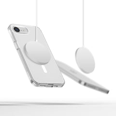 COPERTURA TECH-PROTECT FLEXAIR HYBRID MAGSAFE IPHONE 16E TRASPARENTE