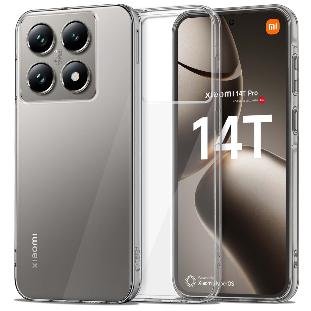 COPERTURA TECH-PROTECT FLEXAIR IBRIDA XIAOMI 14T PRO TRASPARENTE