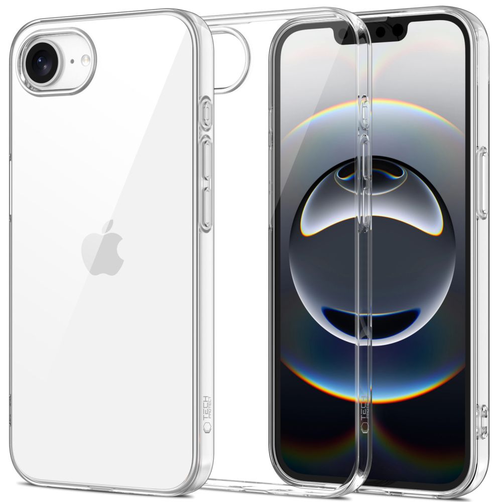 COPERTURA TECH-PROTECT FLEXAIR IPHONE 16E TRASPARENTE
