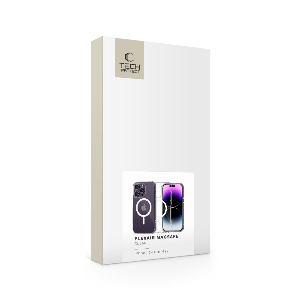 COPERTURA TECH-PROTECT FLEXAIR MAGSAFE IPHONE 14 PRO MAX TRASPARENTE