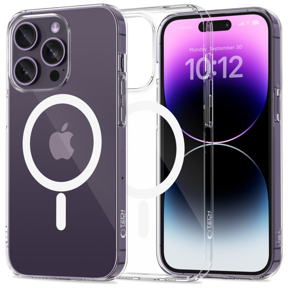 COPERTURA TECH-PROTECT FLEXAIR MAGSAFE IPHONE 14 PRO MAX TRASPARENTE