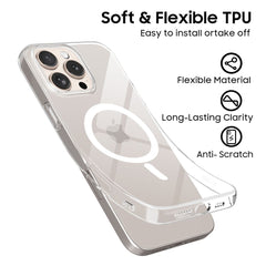 COPERTURA TECH-PROTECT FLEXAIR MAGSAFE IPHONE 16 PRO MAX TRASPARENTE