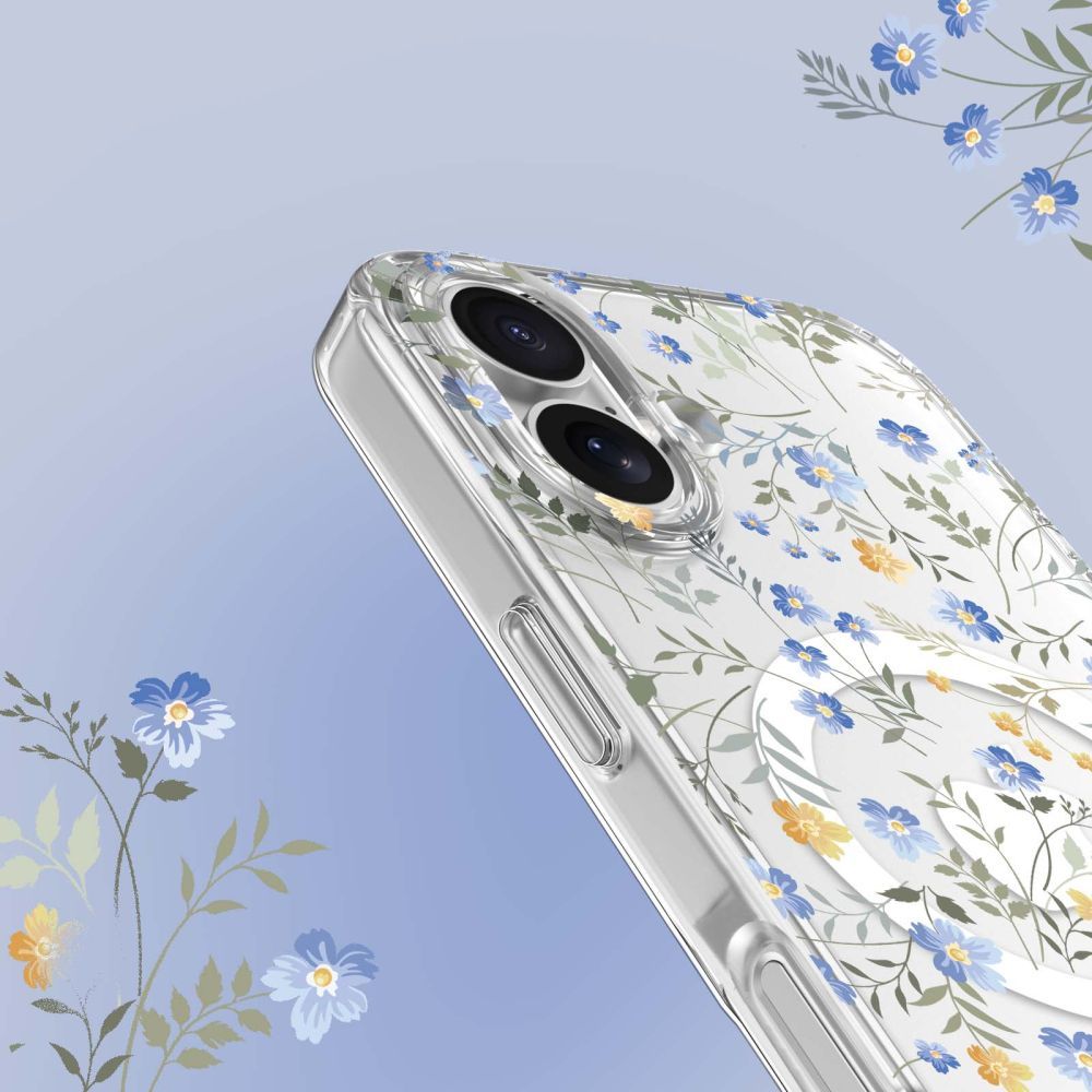 COPERTURA TECH-PROTECT FLEXAIR MAGSAFE IPHONE 16E FIORI DI PRIMAVERA