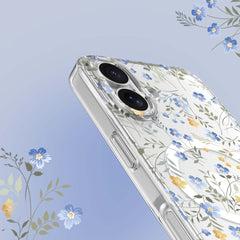 COPERTURA TECH-PROTECT FLEXAIR MAGSAFE IPHONE 16E FIORI DI PRIMAVERA