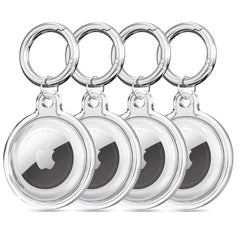 COPERTURA TECH-PROTECT ICON 4-PACK APPLE AIRTAG TRASPARENTE