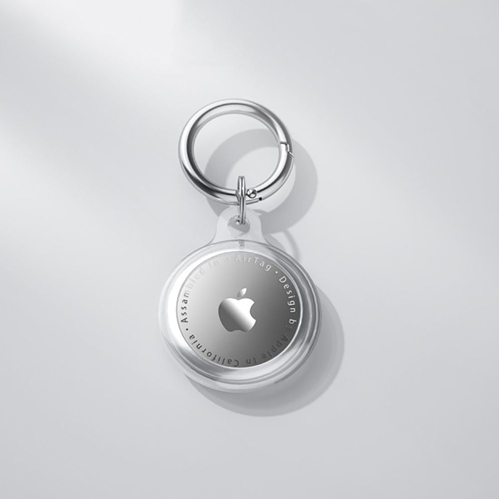 COPERTURA TECH-PROTECT ICON APPLE AIRTAG TRASPARENTE