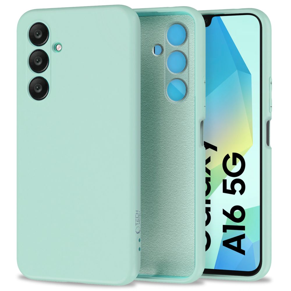 CUSTODIA TECH-PROTECT ICON GALAXY A16 4G / 5G Turchese