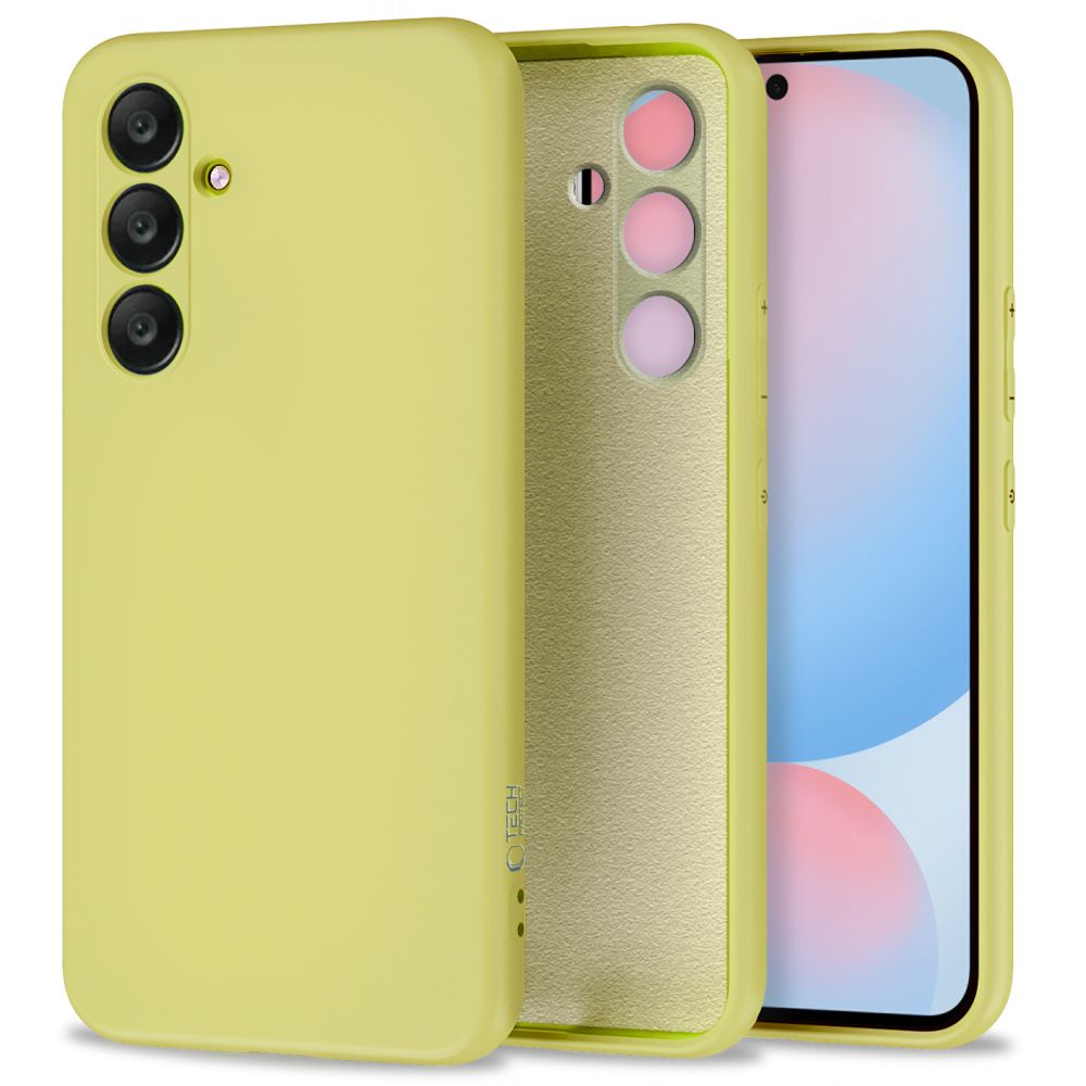 COPERTURA TECH-PROTECT ICON GALAXY S24 FE GIALLO CANARINO