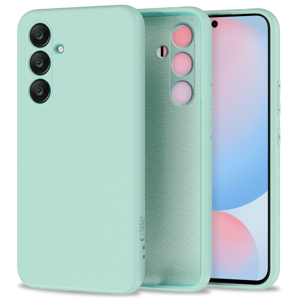 COPERTURA TECH-PROTECT ICON GALAXY S24 FE Turchese