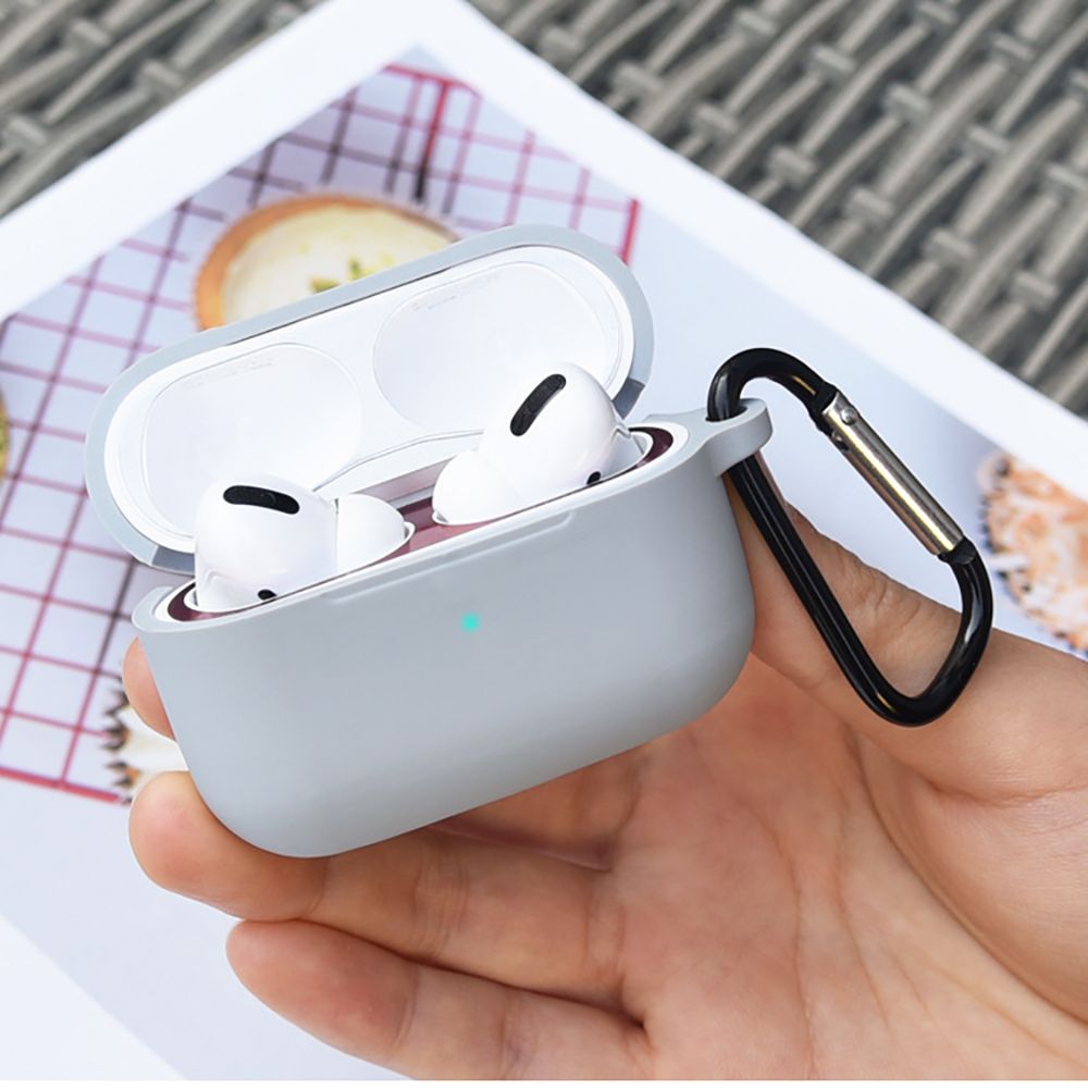CUSTODIA TECH-PROTECT ICON HOOK APPLE AIRPODS PRO 1 NERA