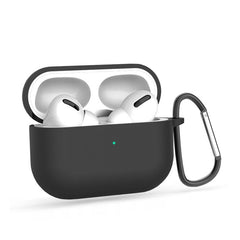 CUSTODIA TECH-PROTECT ICON HOOK APPLE AIRPODS PRO 1 NERA
