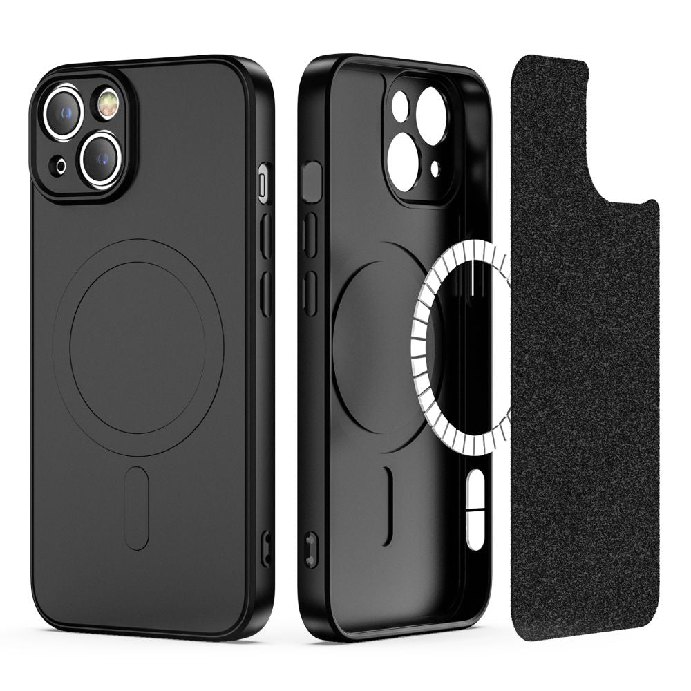 COPERTURA PER IPHONE 13 MAGSAFE HEYCASE ICON BLACK