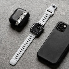 CINTURINO DOOP ICONBAND LINE APPLE WATCH 6 / 7 / 8 / 9 / 10 / SE / ULTRA 1 / 2 (44 / 45 / 46 / 49 MM) NERO
