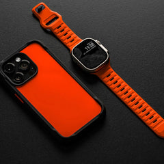 CINTURINO DOOP ICONBAND LINE APPLE WATCH 6 / 7 / 8 / 9 / 10 / SE / ULTRA 1 / 2 (44 / 45 / 46 / 49 MM) NERO