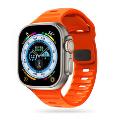 CINTURINO DOOP ICONBAND LINE APPLE WATCH 6 / 7 / 8 / 9 / 10 / SE / ULTRA 1 / 2 (44 / 45 / 46 / 49 MM) ARANCIONE