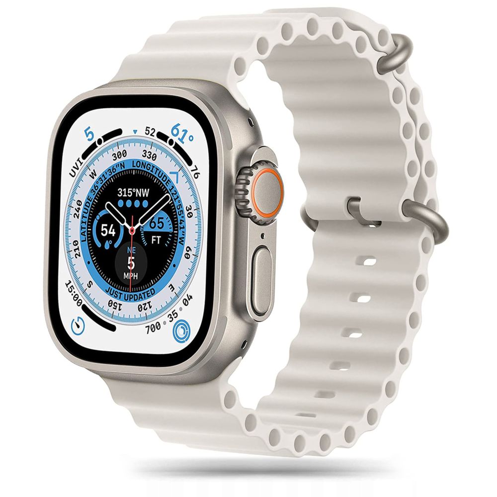 CINTURINO DOOP ICONBAND PRO PER APPLE WATCH 6 / 7 / 8 / 9 / 10 / SE / ULTRA 1 / 2 (44 / 45 / 46 / 49 MM) BEIGE