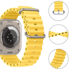 BRACCIALE DOOP ICONBAND PRO PER APPLE WATCH 6 / 7 / 8 / 9 / 10 / SE / ULTRA 1 / 2 (44 / 45 / 46 / 49 MM) GIALLO