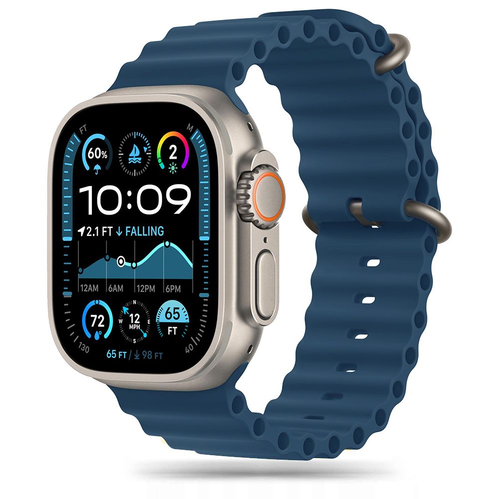 TECH-PROTECT ICONBAND PRO APPLE WATCH 6 / 7 / 8 / 9 / 10 / SE / ULTRA 1 / 2 (44 / 45 / 46 / 49 MM) BLU ABISSO
