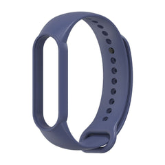 BRACCIALE IN SILICONE PER XIAOMI MI BAND 5 / 6 / 6 NFC / 7 HEYBAND ICON NAVY