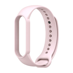 BRACCIALE IN SILICONE PER XIAOMI MI BAND 5 / 6 / 6 NFC / 7 HEYBAND ICON ROSA