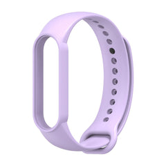 BRACCIALE IN SILICONE PER XIAOMI MI BAND 5 / 6 / 6 NFC / 7 HEYBAND ICON VIOLA