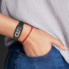 BRACCIALE IN SILICONE PER XIAOMI MI BAND 8 / 9 / NFC HEYBAND ICON VIOLA