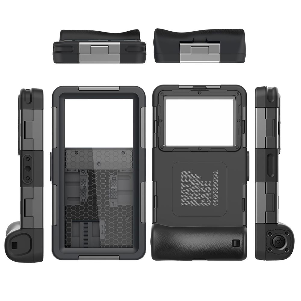 CUSTODIA IMPERMEABILE TECH-PROTECT IPX8 UNIVERSALE PER IMMERSIONE NERA