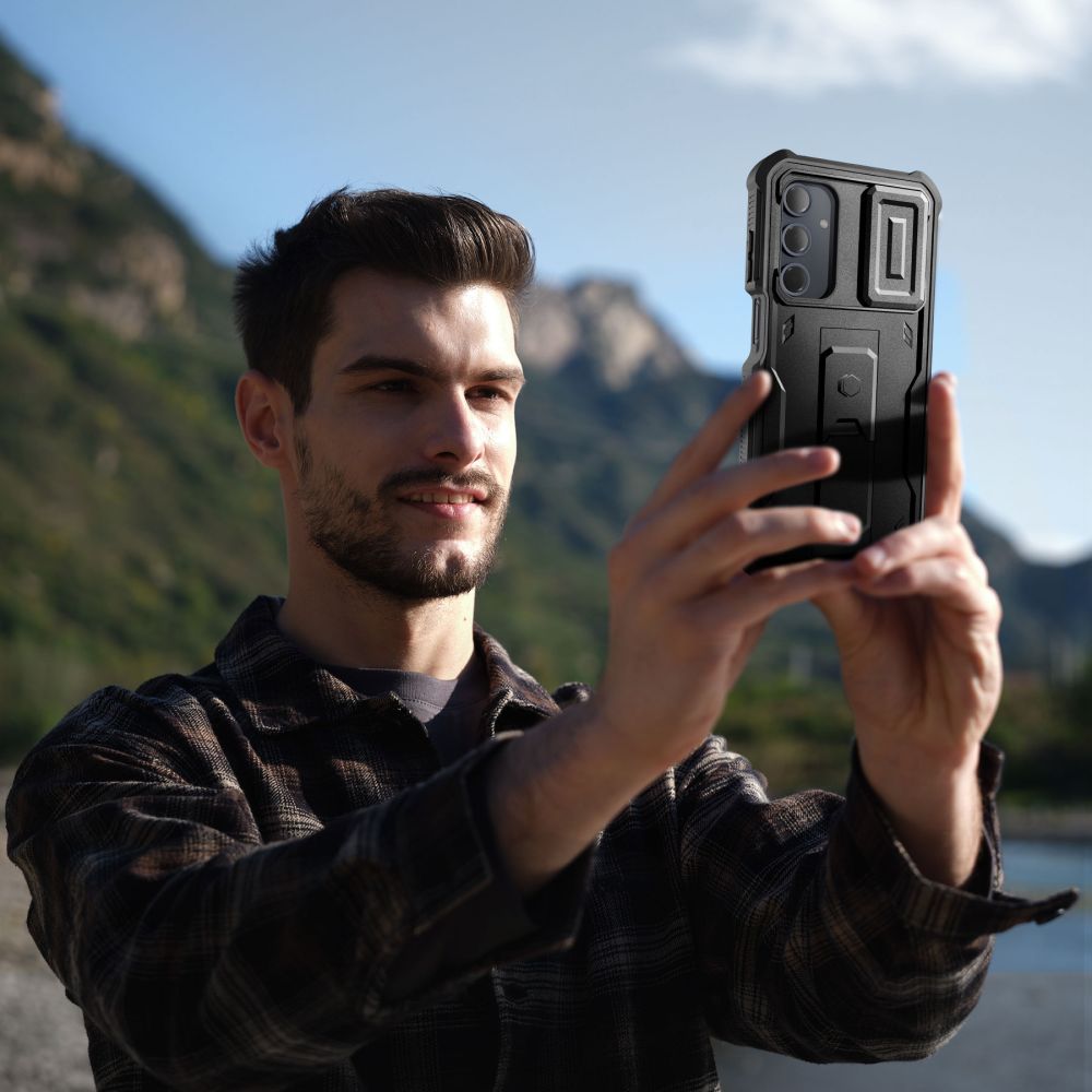 COPERTURA TECH-PROTECT KEVLAR CAM+ GALAXY A16 4G / 5G NERA