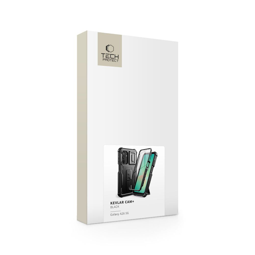 TECH-PROTECT KEVLAR CAM+ GALAXY A26 5G NERO